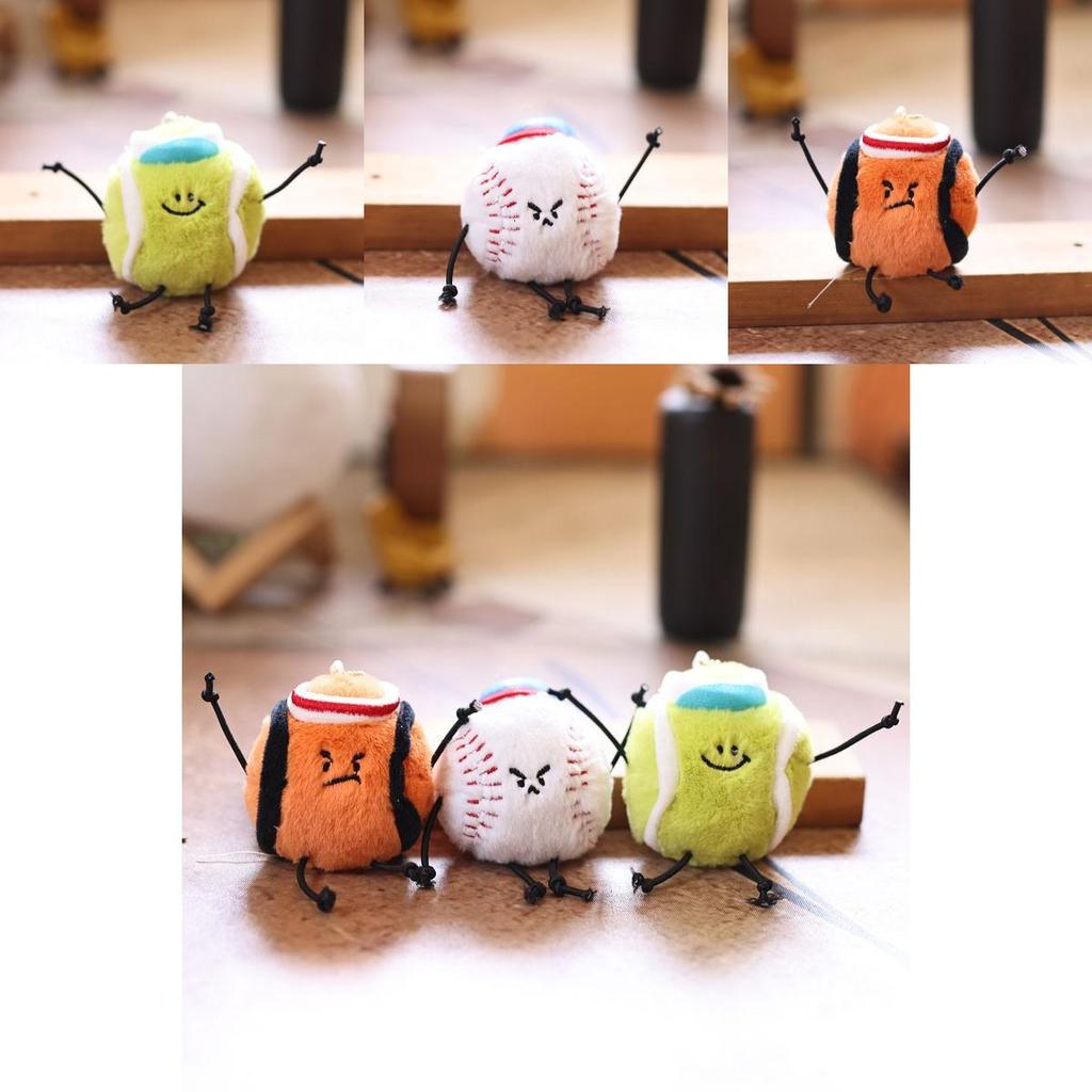 Plush Basketball Keychain With Soft Short Pile For Sports Fans And Bookbags