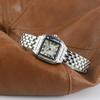 Luxury Square Women's Watches Brand Ladies Quartz Wristwatch Classic Silver Simple Femme Steel Band Relogio Feminino