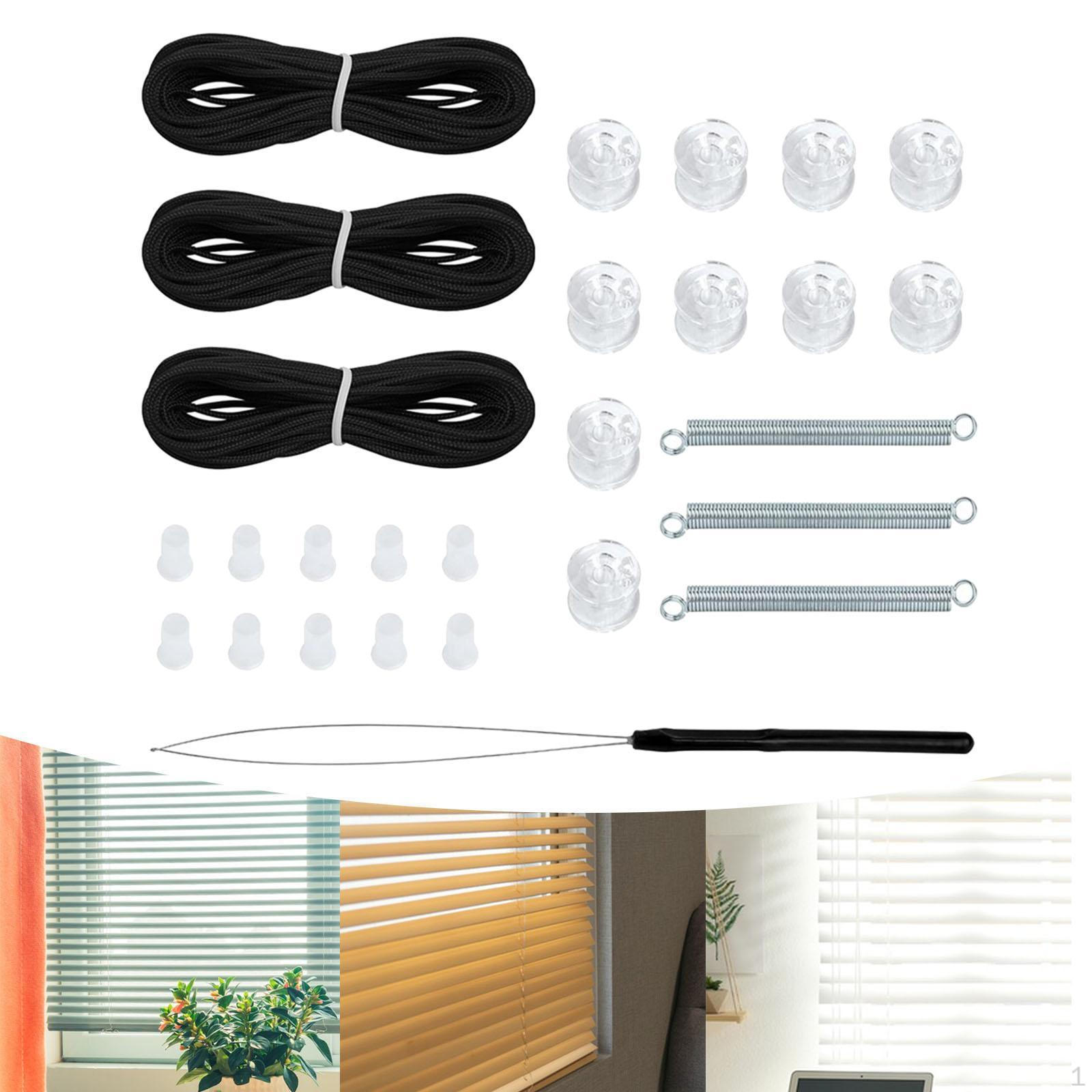 

RV Pleated Shade Repair Kit ,Travel Trailer Replacement for Day Night and чорний