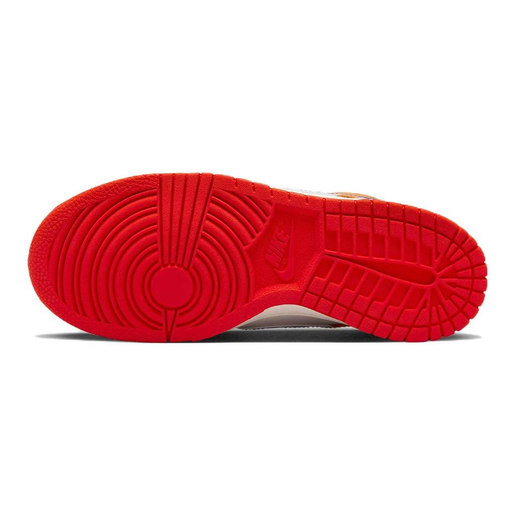 Nike Dunk Low Grade School 'Hot Curry' (Unisex) Sail / University Red / Hot Curry / Game Royal Kids' Skateboarding Shoes DH9765 101