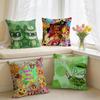 Cartoon Happy TTree Friends Cushion Cover Square Short Plush Pillow Case Living Room Sofa Home Decor Funda X