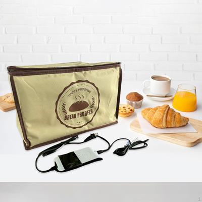 Brot Gärbox Heizmatte Wärmen Gären mit Deckel Temperatur Timer Regler