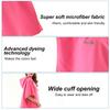 Unisex Hooded Microfiber Bathrobe Cape Quick Dry Swim Surf Towel For Beach Travel Sauna Changing Robe Lightweight Sports