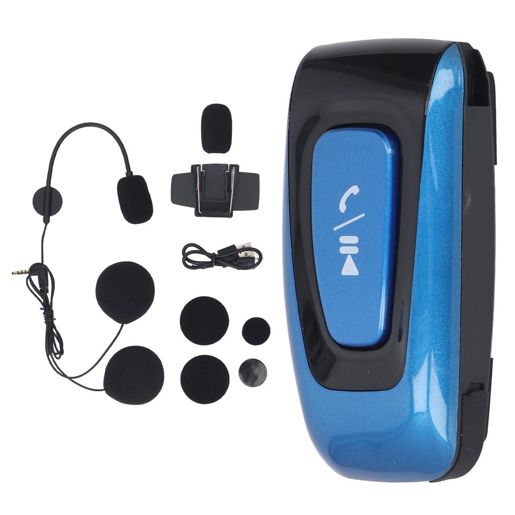 Motorcycle Helmet Bluetooth Headset Dual Connectivity HIFI Noise Reduction Automatic Call Answering