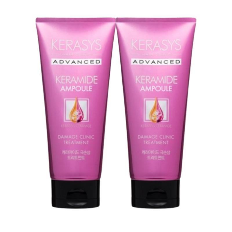 Kerasys Advanced Keramide Damage Clinic Treatment 200ml | Tiefenreparatur für stark geschädigtes Haar | K-Beauty Haarklinik