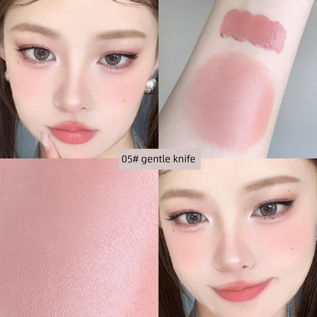 Tender! The Whole Face Can Be Wiped! Light Mist Milk Cream Blush Mud Nude Makeup Nature Delicate Swelling Color