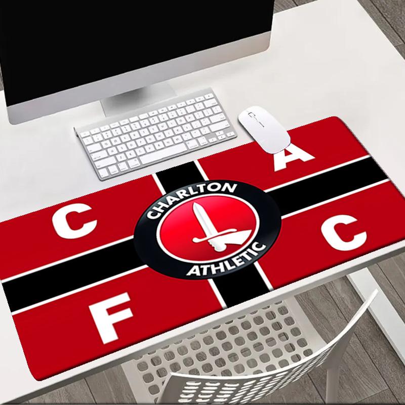 Charlton FC Crest   Mouse pad Office Desk Mat, Gaming Mouse Pad Mousepad, keyboard pad,Heavy-Duty Non-Slip Rubber Backing, Gift