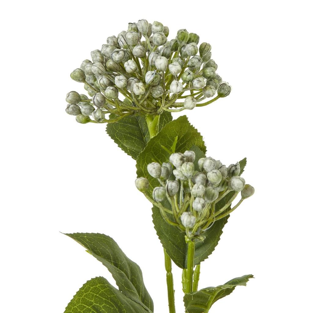 Hill Interiors Budding Hydrangea Artificial Flower Spray