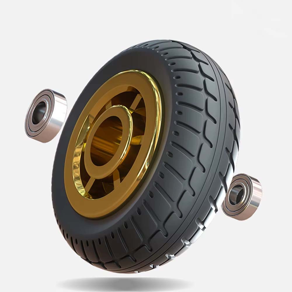 4-calowe/5-calowe uniwersalne ciche kółka meblowe 50 kg kółko do mebli obracane o 360 stopni kółka do wózka zamienne kółka obrotowe do krzesła biurowego