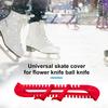 Plastic Blade Walking Covers Protection Adjustable Universal Ice Knife Blade Protector Sleeve with Drain Hole for Figure Skating