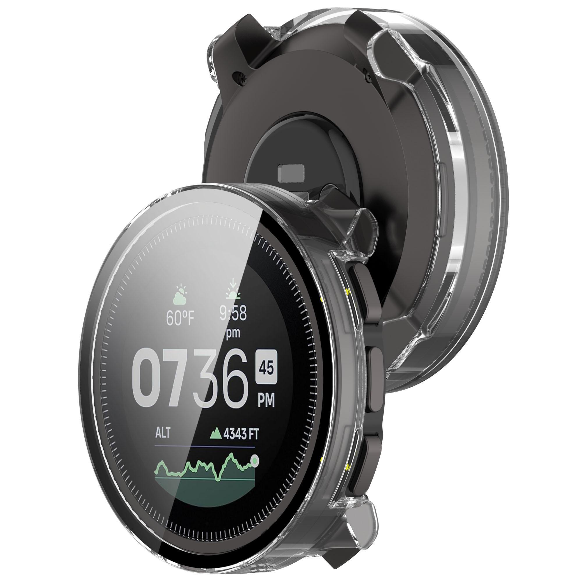 Стекло + ПК Чехол для Suunto Vertical Всесторонний бампер Защитная крышка от царапин + Защитная пленка для экрана для Suunto Vertical Suunto Vertical