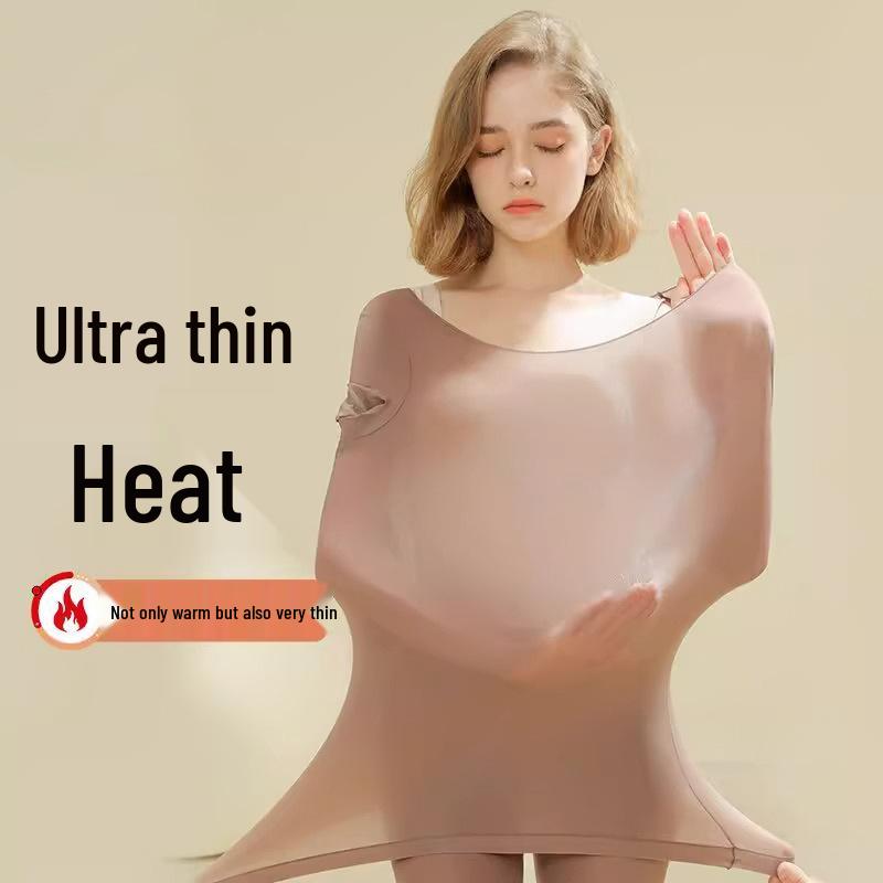 Hyaluronsäure Ultra-Dünnes Thermales Hautverbesserndes Basisschicht-Set für Damen