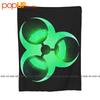 Biohazard Toxic Waste Symbol Green Cool Danger Warning Radioactive Logo Ultra-Soft Blanket Quilt Winter Sofa Cover Bed Covers