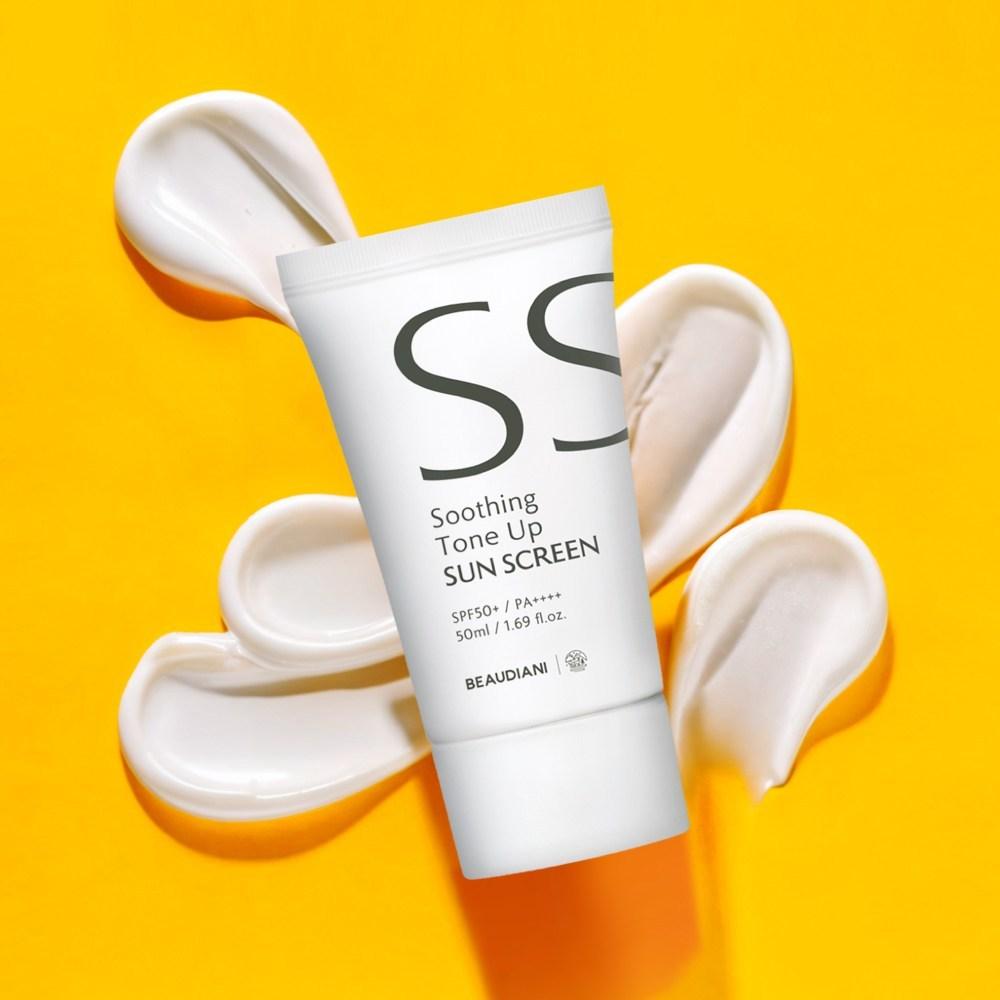 BEAUDIANI Sun Cream 50ml Tone-up 50ml, 2 pieces
