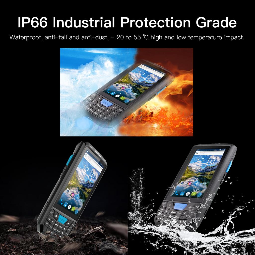 Android 8.1 PDA Handheld POS terminál Honey-Well 1D/2D/QR snímač čárových kódů Data Collector Inventory