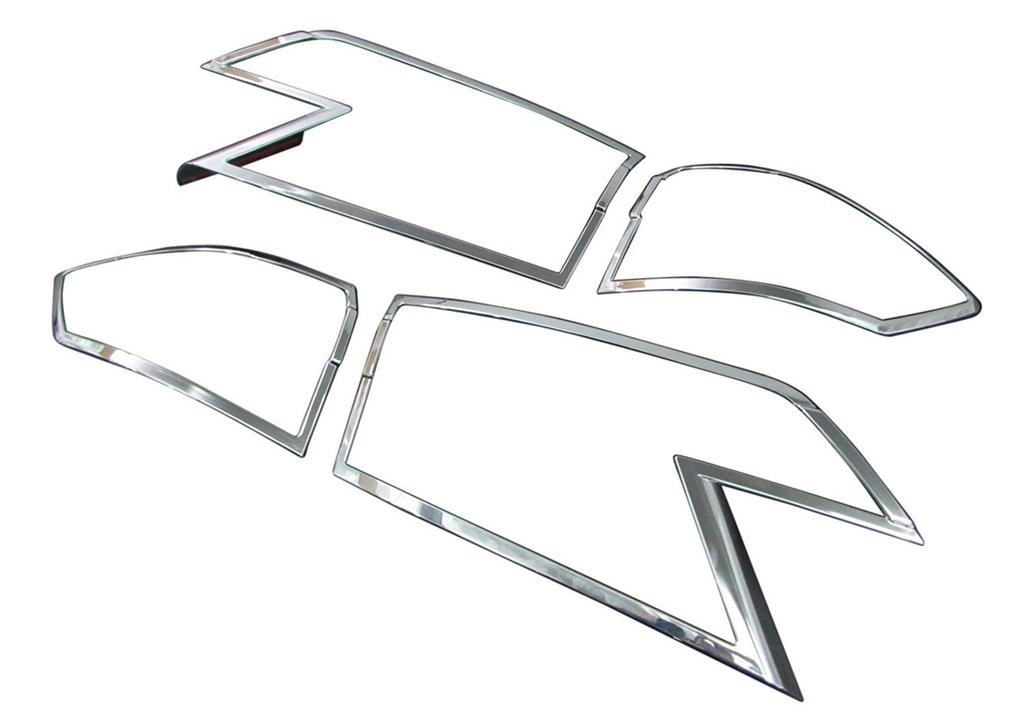 BRIGHTZ Chrom-Ringe für Rückleuchten für Odyssey RC1/RC2 (Frühe/Mittlere Facelift-Modelle) [TAIL-029] RC 1/2 Odyssey Odyssee Odyssee Odyssee A Odyssee 15208