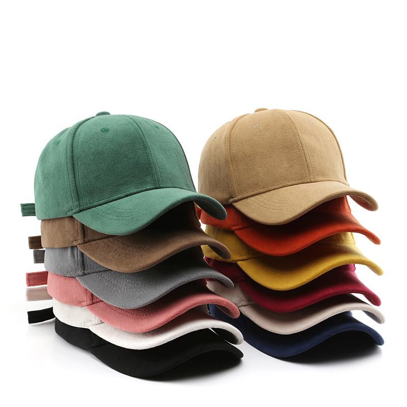 Solide Samt Baseballkappe Für Damen Herren Winter Neu Warm Snapback Sonnenhut Outdoor Sport Hip Hop Baseballkappen Herbst Casquette