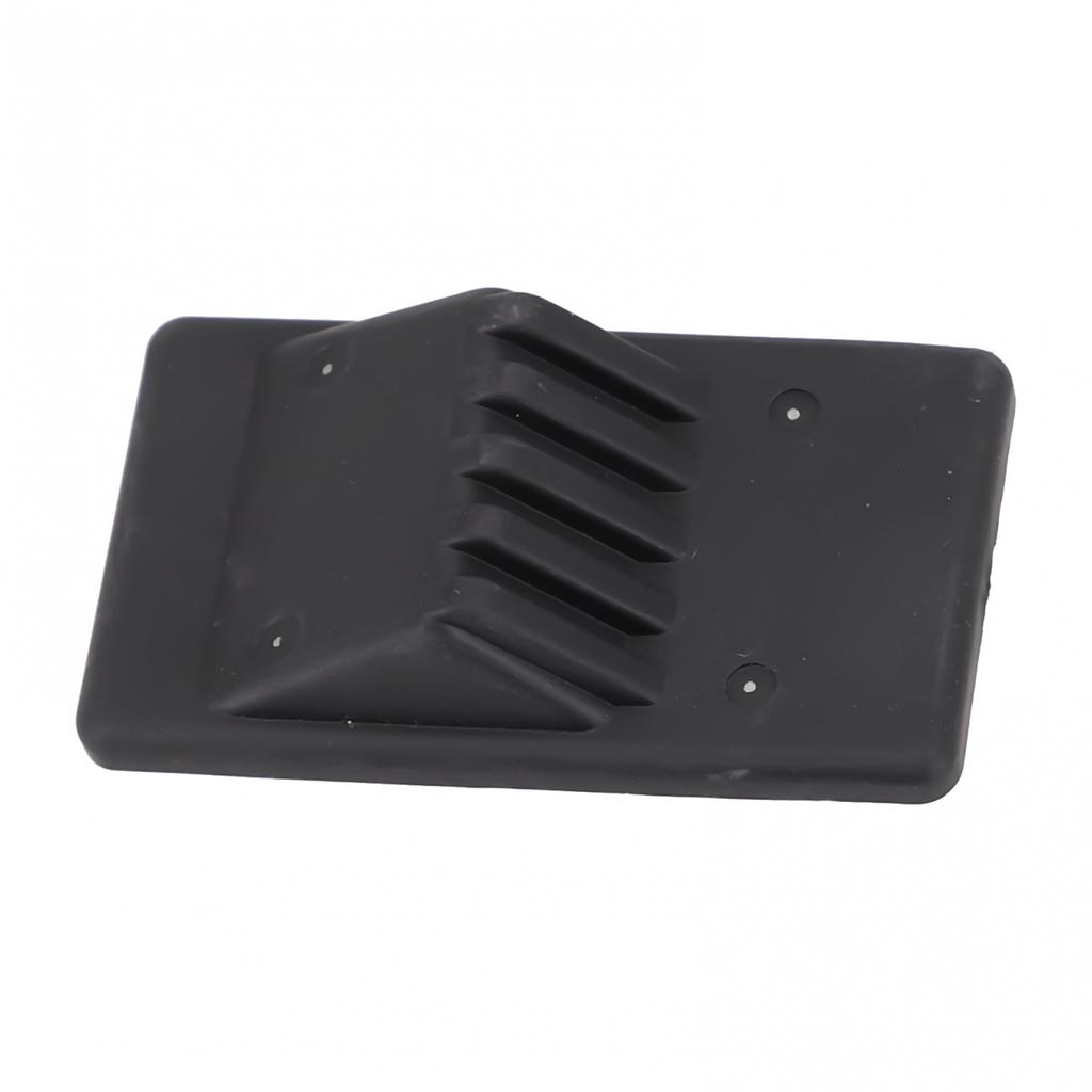 Schwarzer Endanschlag für die Heckklappe, einfache Installation, Innenteil