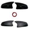 Für Lexus NX RX NX200 RX300 450h 2016-2025 Seitenspiegelkappe Schwarze Kappe Zierleiste Spiegelgehäuse Autozubehör