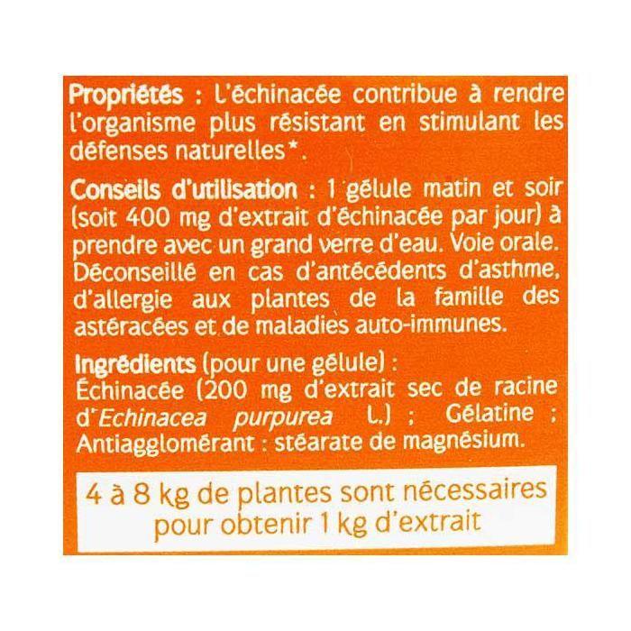 Naturactive Echinacée Bio 30 Gélules