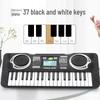 Multifunctional 37-Key Children's Electronic Keyboard: Beginner Music Educational Toy Piano