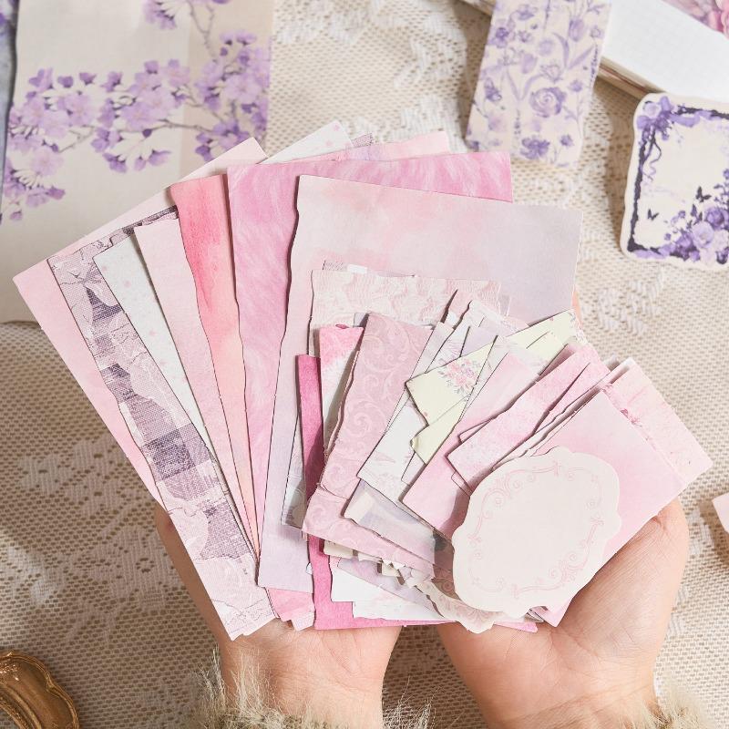 Journal Diy Decoration Paper Pack 100 Sheets 4 Styles Ins Style