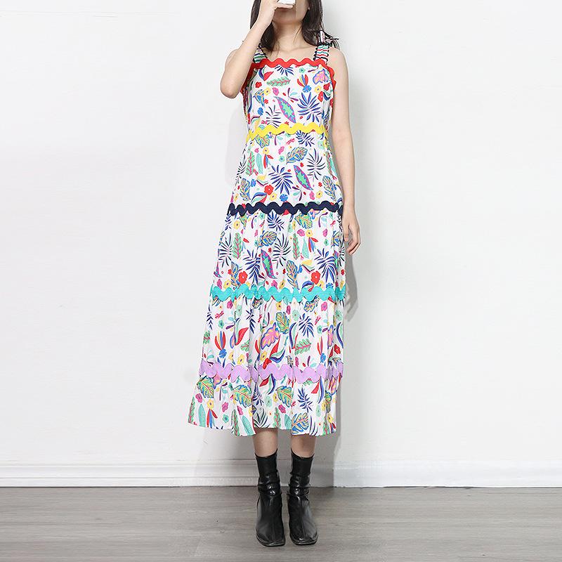 

Сарафан из французского кружева 2025 года — женский, для отдыха на море Small