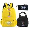 3Pcs/set Anime Demon Hunters Printed Backpack with Shoulder Bag Pencil Case for Student Boy Girl Schoolbag Large Capacity Waterproof Bookbag