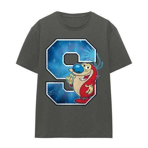 Ren & Stimpy Unisex Adult S Is For Stimpy T-Shirt
