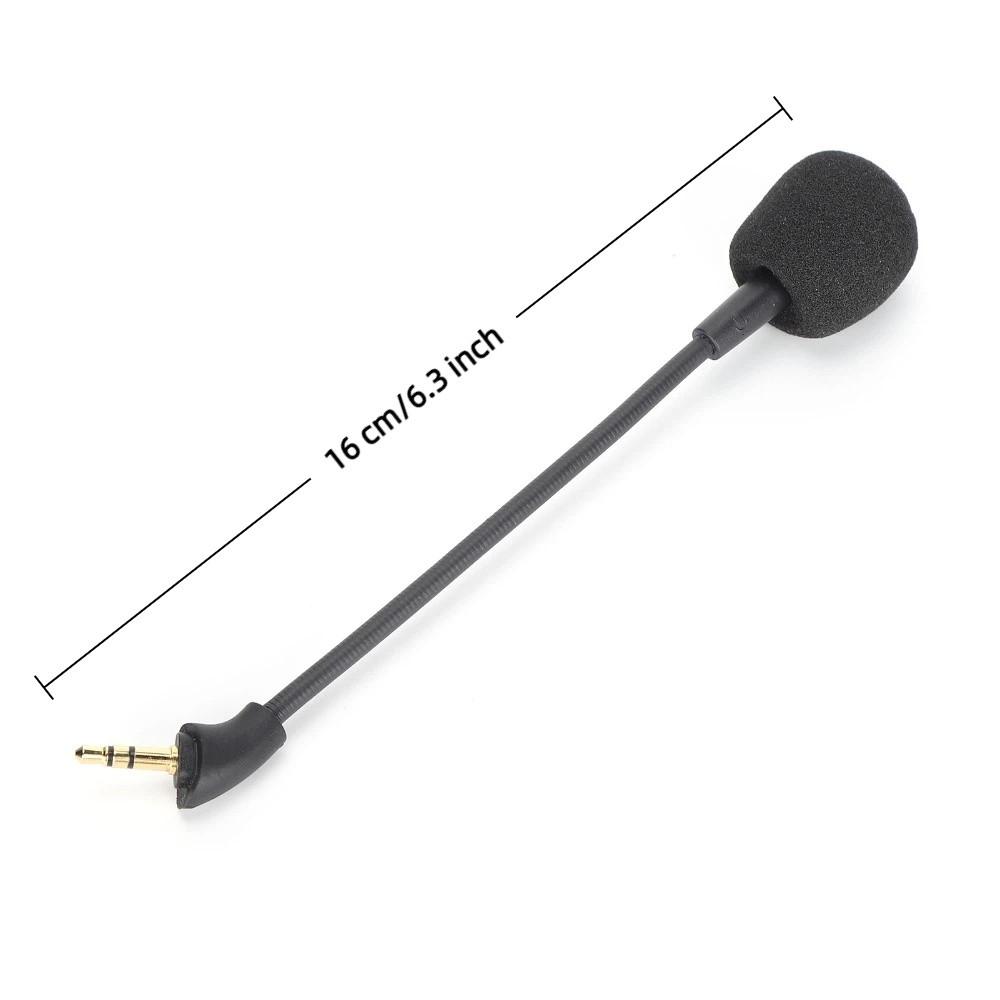 Bendable Arm Mic Replacement Noise Cancelling Mic for HyperX Cloud Mix for Online Voice Chat