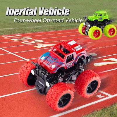 Toys Car Monster Truck Four Wheel Drive Vehicle Stunt Dump Car Inertia Car Toy Dinosaur Pull Back Children Toy Boy Girl Gift