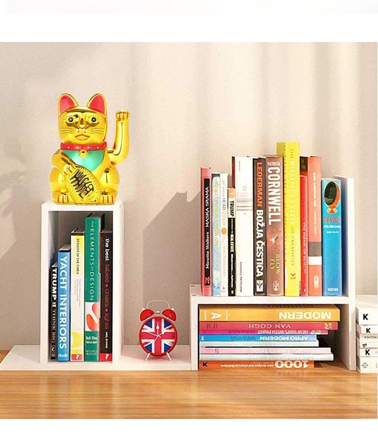 Large Multi-size Lucky Cat Figurine - Wealth & Fortune Home Decoration, Perfect for New Store Opening or Housewarming Gift