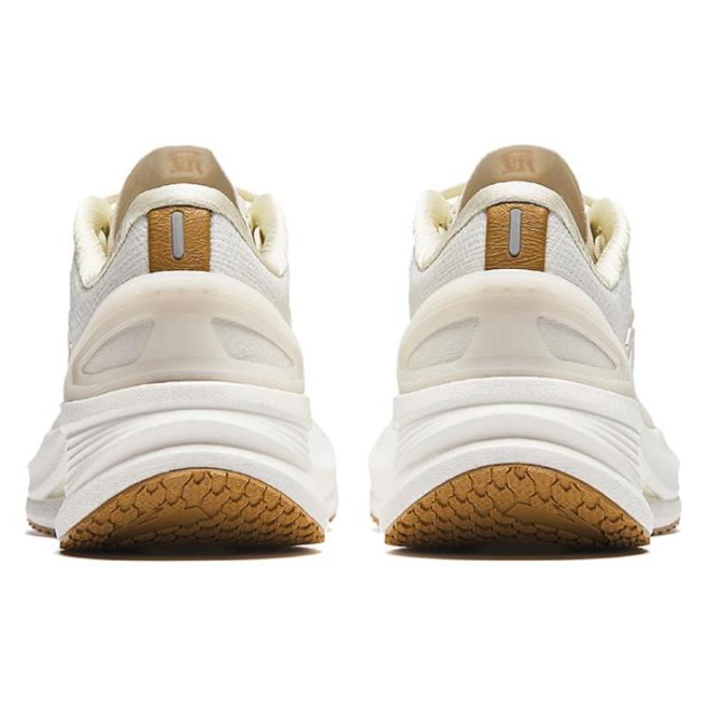 Anta Comfortable Cushioning, Wear Resistant Low Top Running Shoes Women's White Gray Sneakers 122425563-4