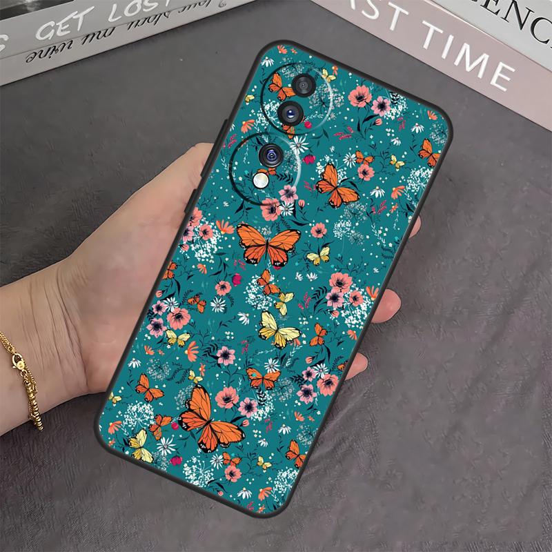 Luxury Butterfly Case For Honor X8a X9a X6a X7a X7 X8 X9 X9b X8b Honor 10 50 70 90 Lite Magic 5 6 Pro Cover