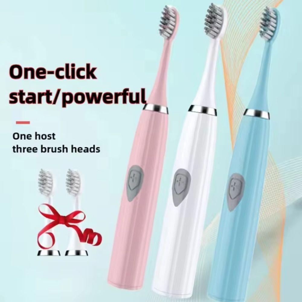 Soft Bristle Sonic Electric Toothbrush Effective Oral Care Whitening Toothbrush  Family Set