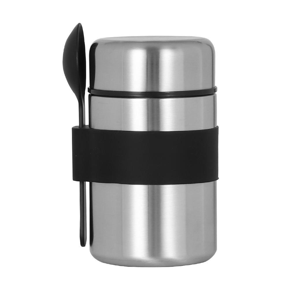 400ml 304 Edelstahl Thermoisolierter Lebensmittelbehälter BPA-Frei Doppelschichtig für Bessere WärmespeicherungHält Mahlzeiten Frisch