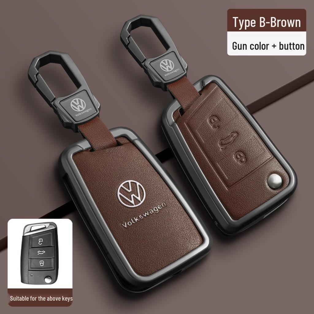 Volkswagen Key Covers: Compatible with Magotan, Passat, CC, Sagitar, Polo, Tharu, Tayron, Lavida, Tiguan L, T-Roc.