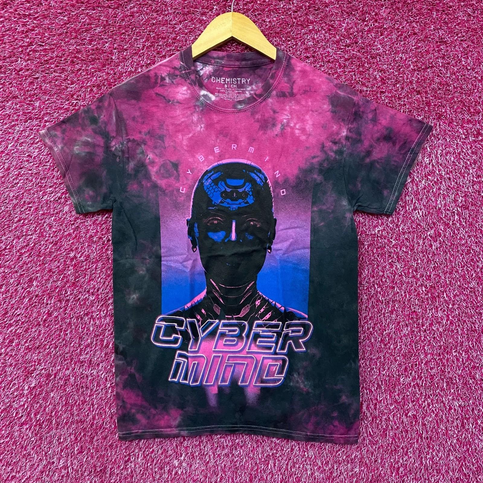 

Chemistry Cyber Mind Tie Dye 100% Cotton T-shirt Mens Tees Top L