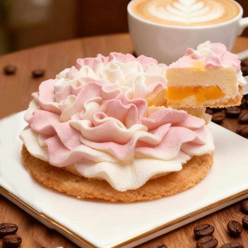 Silicone Carnations Cake Molds With 3D Flower Design For Realistic Cake Decorations Multipurpose And Easy Demolding.
