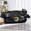 Women's Soft Leather Baguette Bag - Trendy Autumn/Winter Shoulder & Crossbody