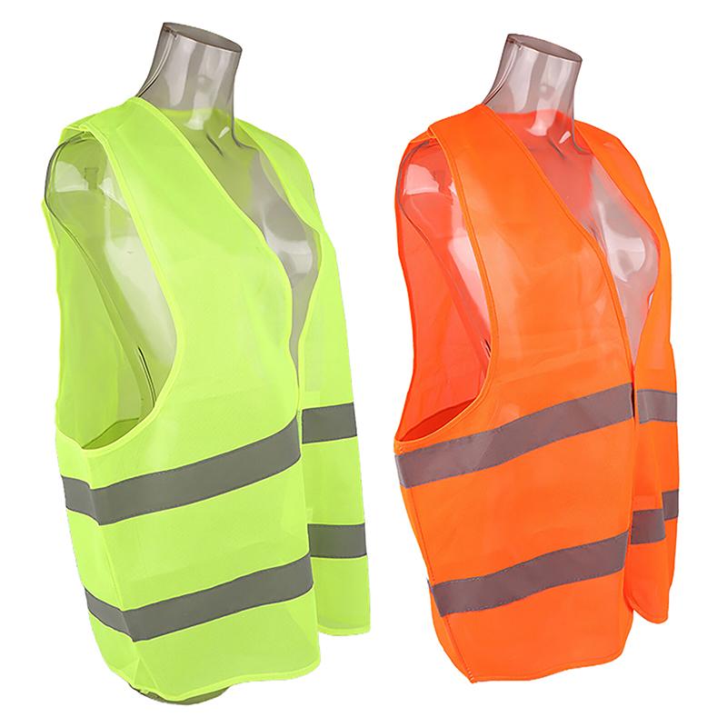 Car Reflective Vest Reflective Jacket Safety High Visibility Reflective Strip Vest Construction Site Protection Reflective Vest