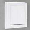 Double Chandelier Switch 7x7cm Flush-mounted Switch White
