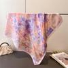 2026 New Fashion 70X70cm Printed Women's Scarf  Silk Scarf Square Shawl Decorative Headband Neck Luxury Design Bandana