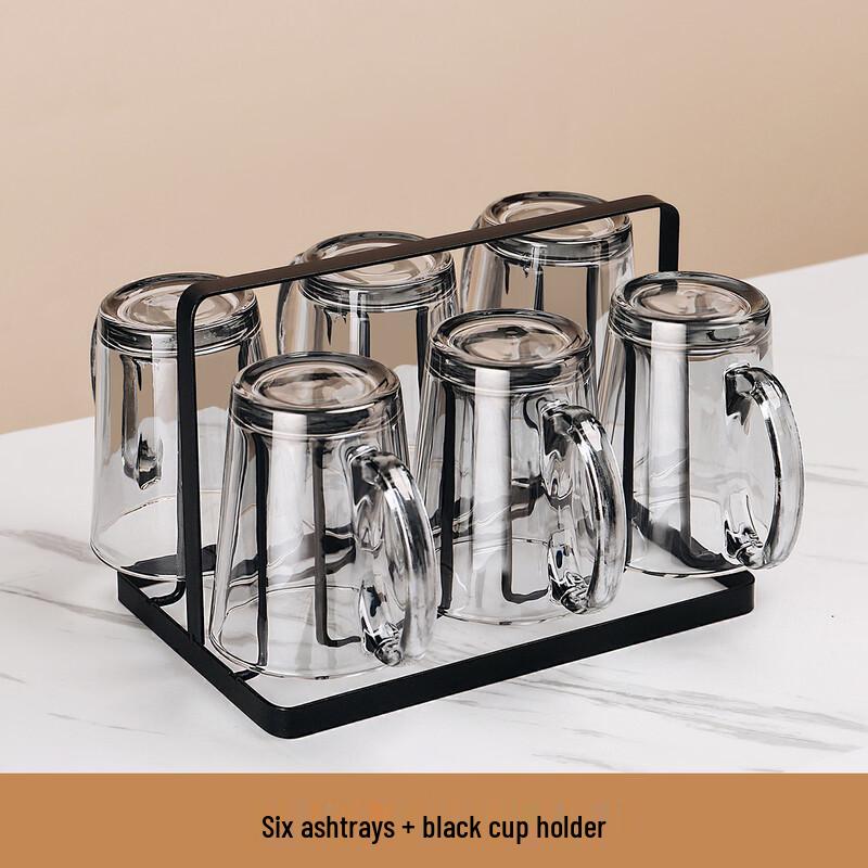 Набор термостойких стеклянных чашек премиум-класса Handun