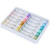 12Pcs WaterSoluble Crayon Rotatable Gouache Color Oil Pastels Children Painting Stick