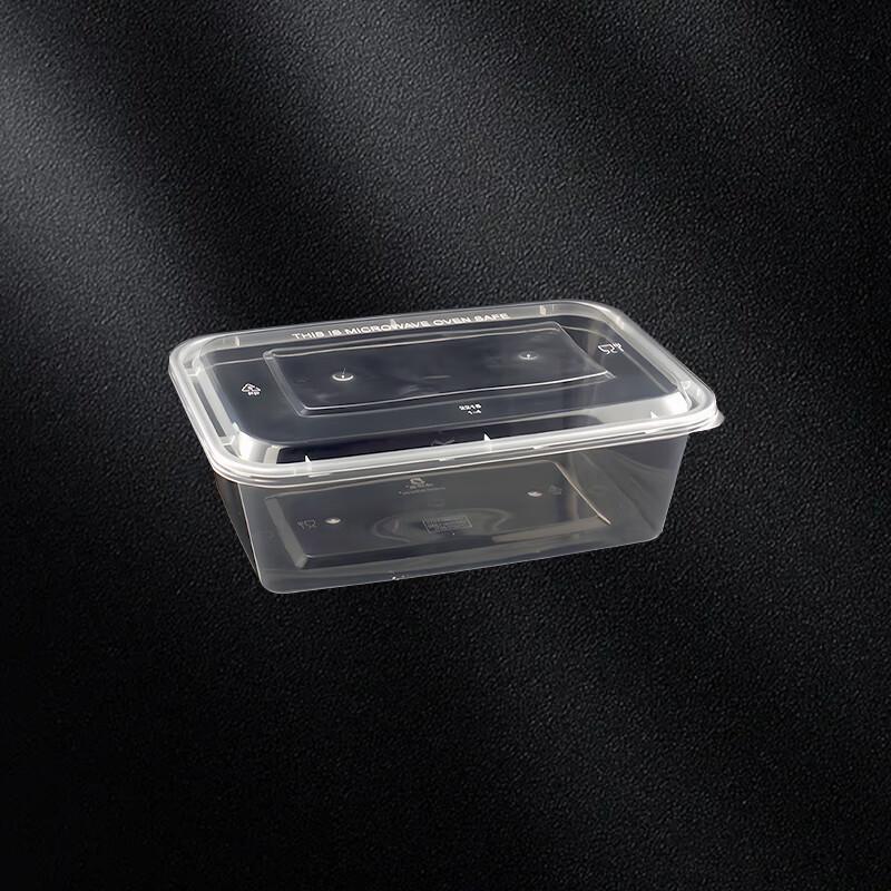 Rechteckiger Einweg-Takeaway-Lebensmittelbehälter