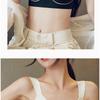 Women Seamless Jelly Support Minimizer Bra Wireless Comfort Shaping Bra