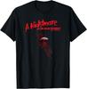 A Nightmare On Elm Street Freddy Slashed Logo Horror Movie T-Shirt