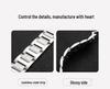 Stainless Steel Replacement Strap for Cartier Ballon Bleu - Men's & Women's Convex Mouth Watch Bracelet