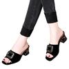 New Style Shoes - Women's Flip-flops with Thick Heels and High Heels, Casual Shoes for Leisure Activities